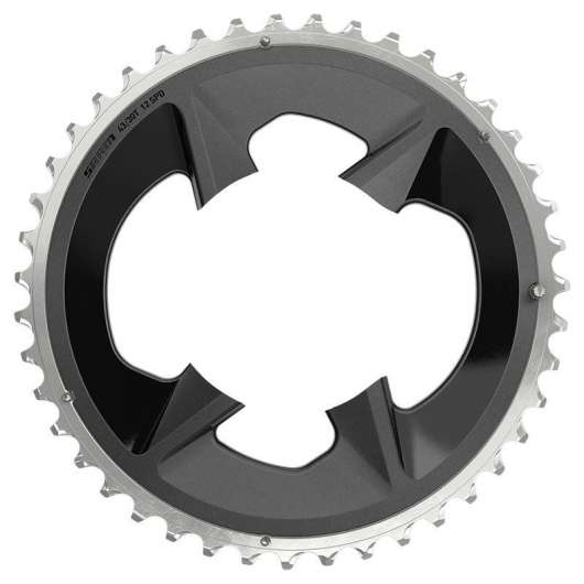 Absoluteblack SRAM Drev Rival Ø94 mm BCD 2x12-Speed With cover plate Alu 43T