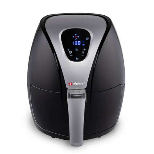 Alpina Air Fryer Digital 2,4l Airfryer - Svart/silver
