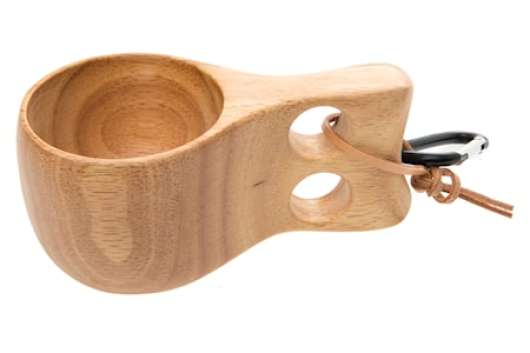 Atom Wooden cup 2 fingers