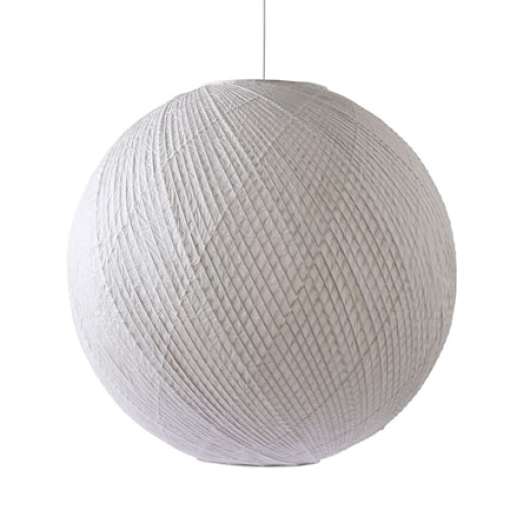 Bamboo/paper ball Pendel Vit