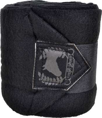Bandage Hansbo Sport Fleece Svart 4m 4-p