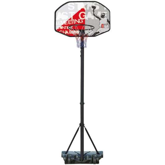 Basketkorg med fot Champion Shoot 140-213 cm