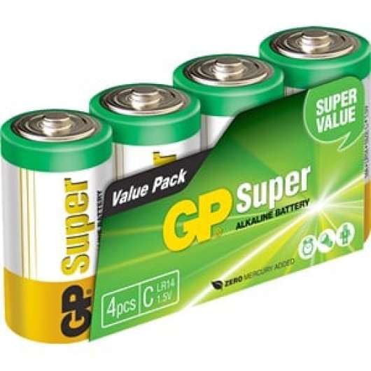 Batteri GP Alkaline Super LR14, C
