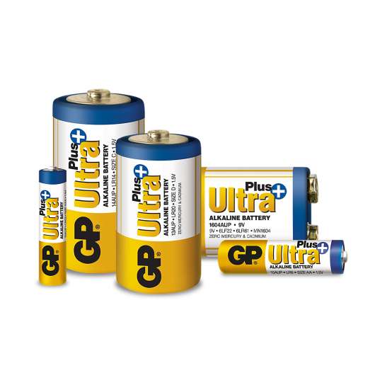 Batteri GP Batteries Ultra Plus Alkaline D/LR20 24-p
