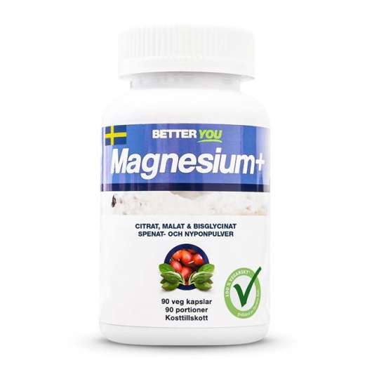 Better You Magnesium Plus, 90 caps, Mineraler