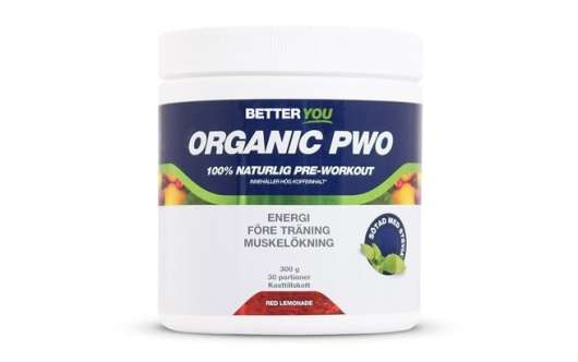 Better You Organic PWO, 300 g, Prestationshöjare
