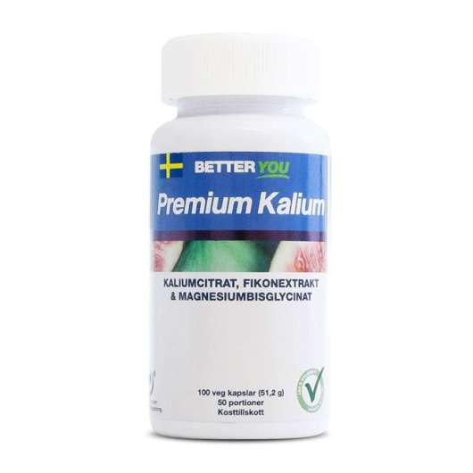 Better You Premium Kalium, 100 caps, Mineraler
