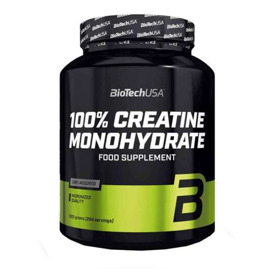BioTechUSA 100% Creatine Monohydrate, 1 kg, Kreatin