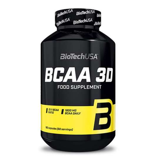 BioTechUSA , BCAA 3D, 180 caps, Aminosyror