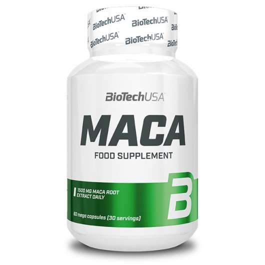 BioTechUSA MACA, 60 caps, Prestationshöjare