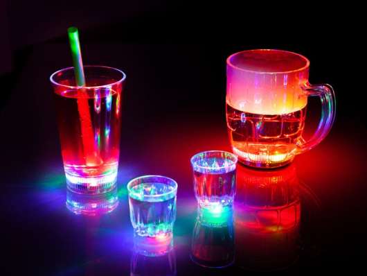 Blinkande Partyglas