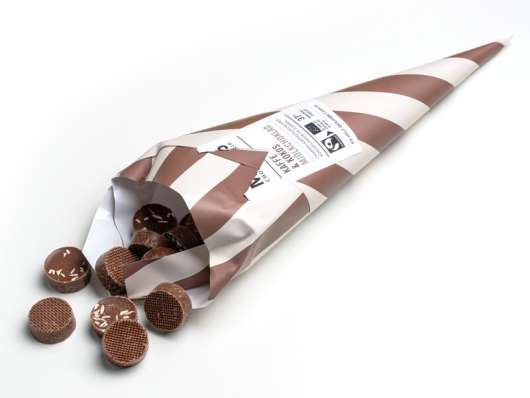 Chokladstrut med smak av Kaffe & Kokos - Malmö Chokladfabrik