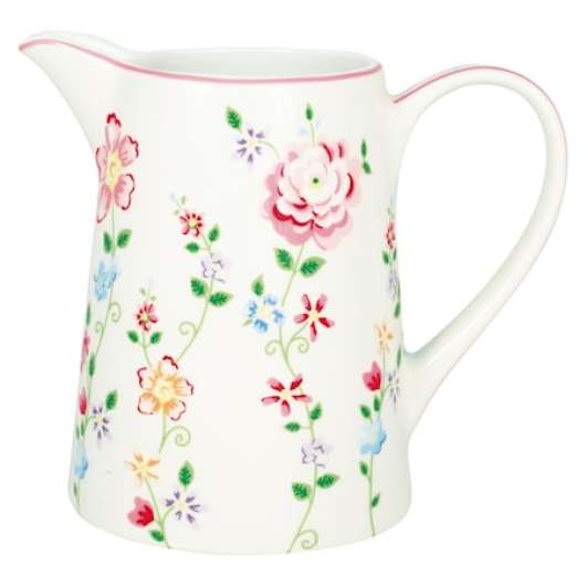 Columbine Kanna 1l Vit/Mönster