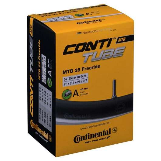 Continental Cykelslang MTB Tube Freeride 57/70-559 Bilventil 40 mm