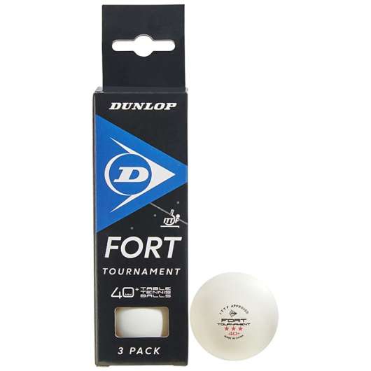 Dunlop 40+ Fort 3-Pack