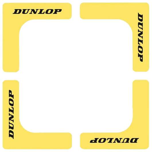 Dunlop Court Edge 8-Pack, Tennistillbehör