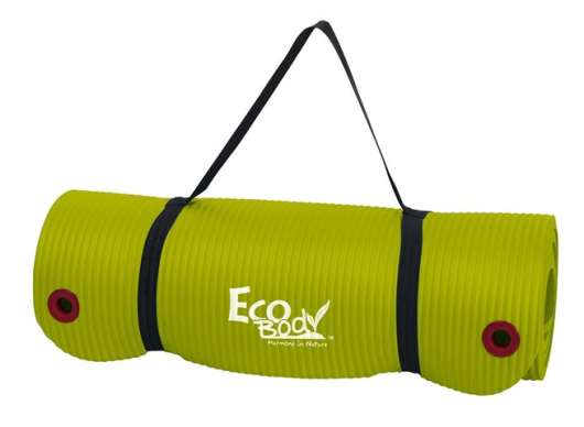 Ecobody Gymnastikmatta NBR 15 mm, Yogamatta