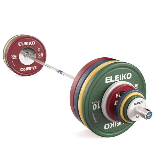 Eleiko IWF Weightlifting Competition Set - 190kg, men, FG