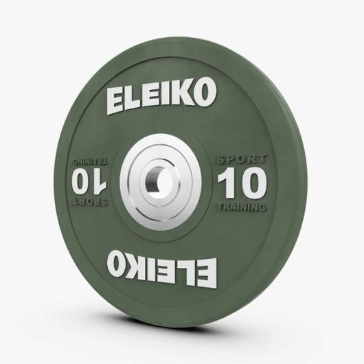Eleiko Sport Training Disc, Viktskiva Gummerad