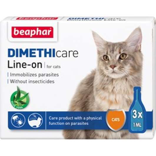 Fästingmedel Beaphar Dimethicare Line-On Katt