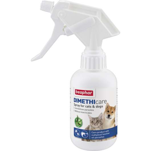 Fästingmedel Beaphar Dimethicare Spray Hund/Katt 250ml