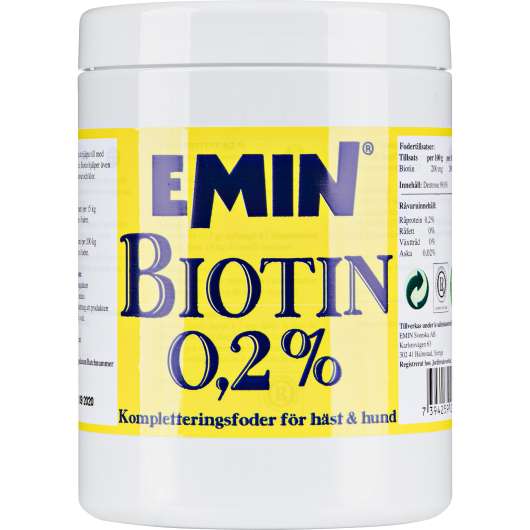 Fodertillskott Emin Biotin 0