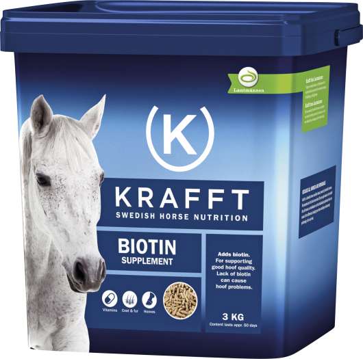 Fodertillskott Krafft Biotin 3kg