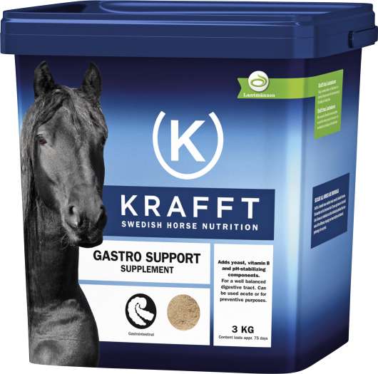 Fodertillskott Krafft Gastro Support 3kg