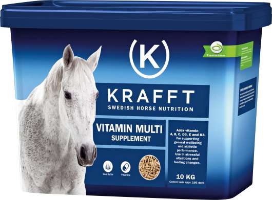 Fodertillskott Krafft Vitamin Multi 10kg