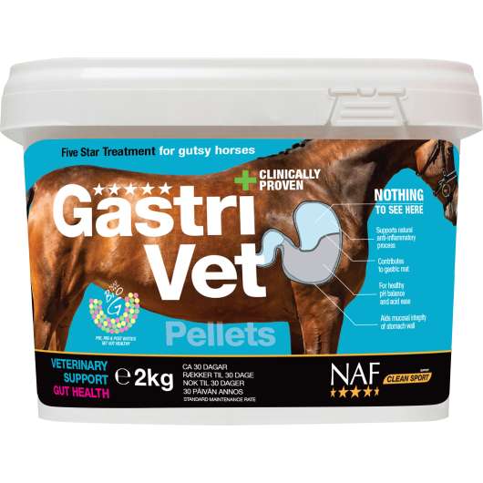 Fodertillskott NAF GastriVet 2kg