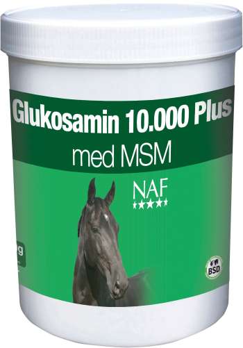 Fodertillskott NAF Glukosamin Plus MSM 900g