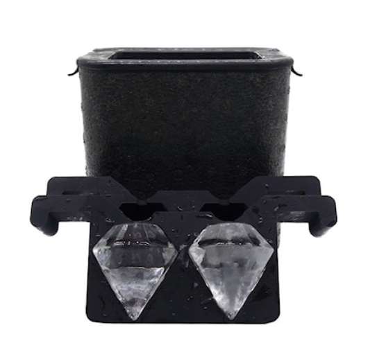 Form för kristallklar is - Diamanter