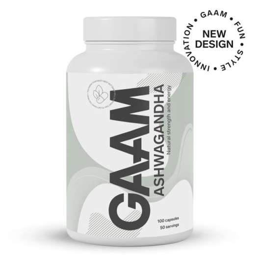 GAAM Health Series Ashwagandha, 100 caps, Viktminskning