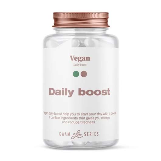 GAAM Life Series Vegan Daily boost, 60 caps,Vitaminer