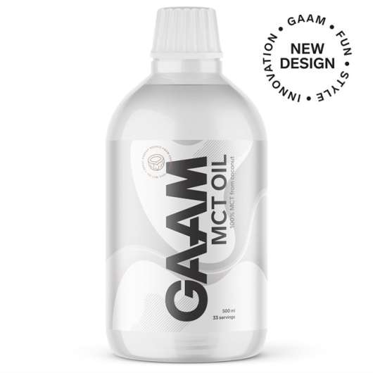 GAAM MCT Oil, 500 ml, Omega-3 & fettsyror