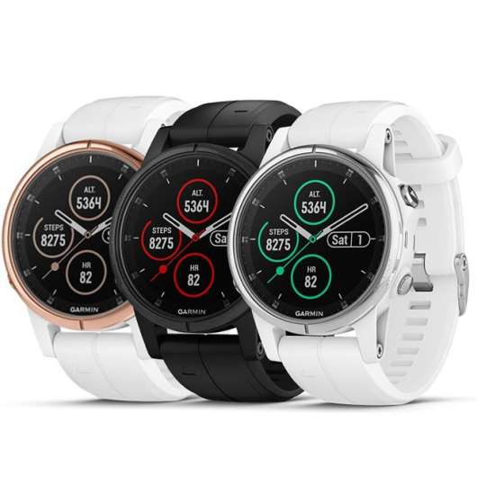 Garmin Fenix® 5X Plus Sapphire, Pulsklocka