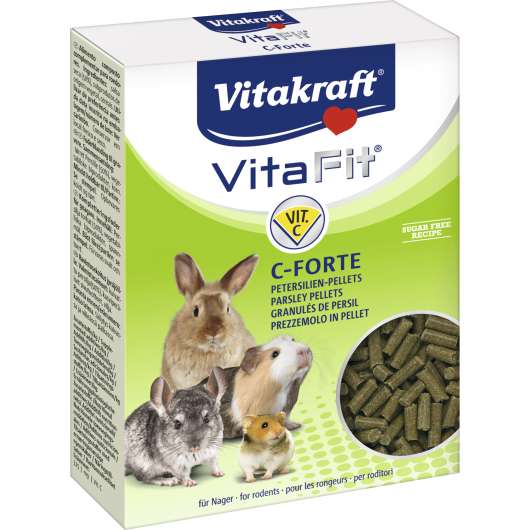 Gnagartillskott Vitakraft Vitafit C Forte 100g