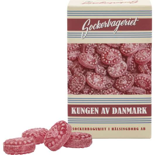 Godis Sockerbageriet Kungen av Danmark 100g