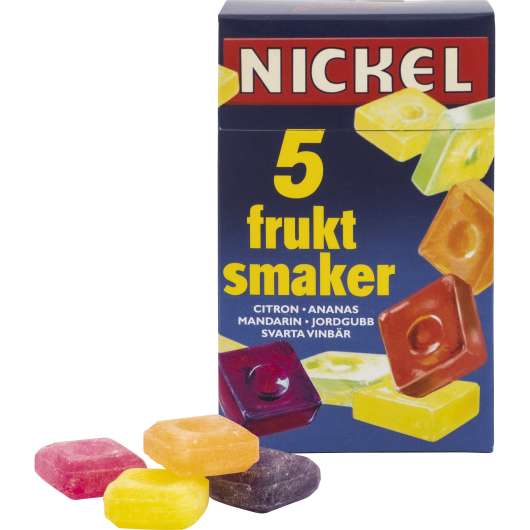 Godis Sockerbageriet Nickel Frukt 115g