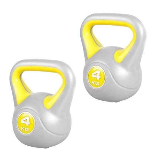 Gorilla Sports Kettlebell Fitness - 2x4 kg