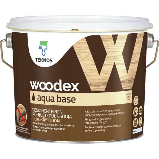 Grundolja Teknos Woodex Aqua Base 3L