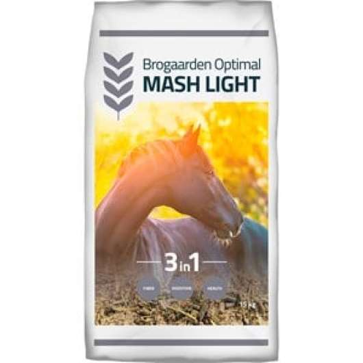Hästfoder Brogaarden Mash Light 15 kg