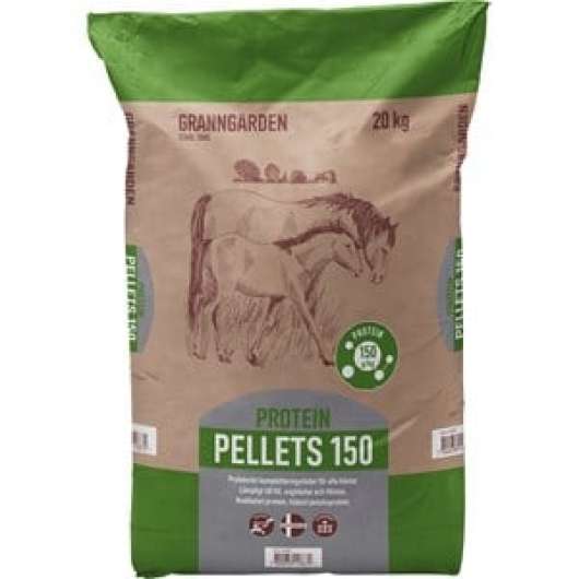Hästfoder Granngården Protein Pellets 150, 20 kg