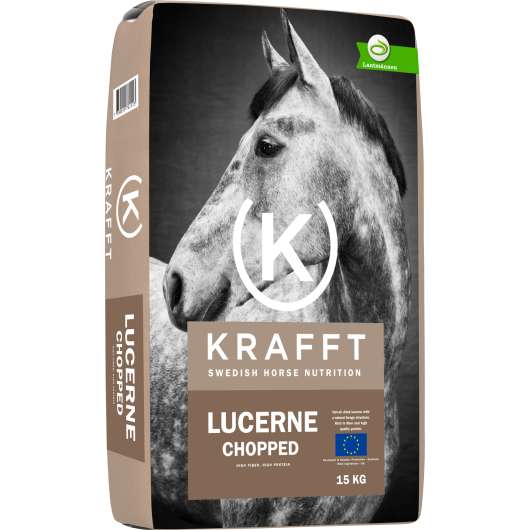 Hästfoder Krafft Lucerne Chopped 15kg