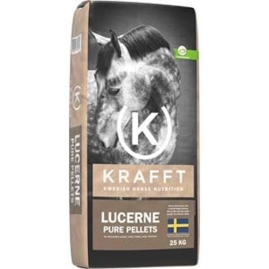 Hästfoder Krafft Lucerne Pure pellets, 25 kg