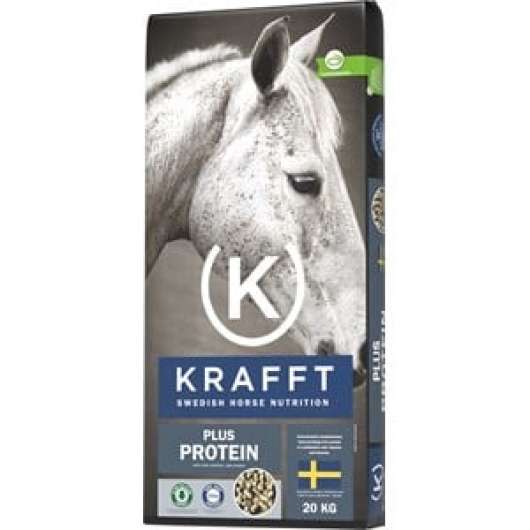 Hästfoder Krafft Plus Protein, 20 kg