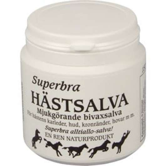 Hästsalva Superbra Bivaxsalva, 150 ml