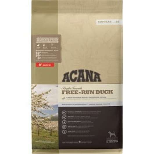 Hundfoder Acana Free-Run Duck 11,4 kg