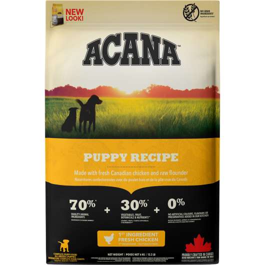 Hundfoder Acana Puppy & Junior 6kg