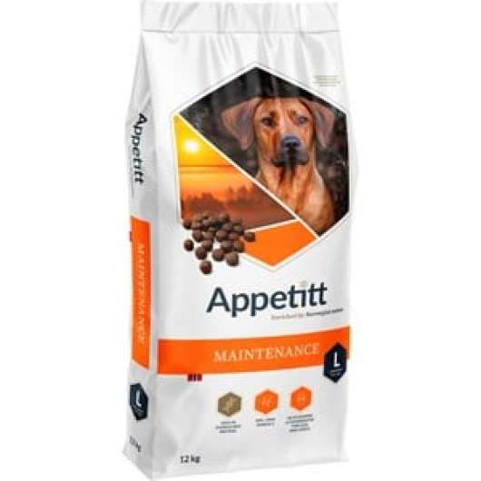Hundfoder Appetitt Maintenance L 12 kg